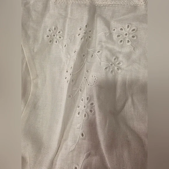 Reformation Lorie Linen top NWOT, size 6 - Picture 4 of 7